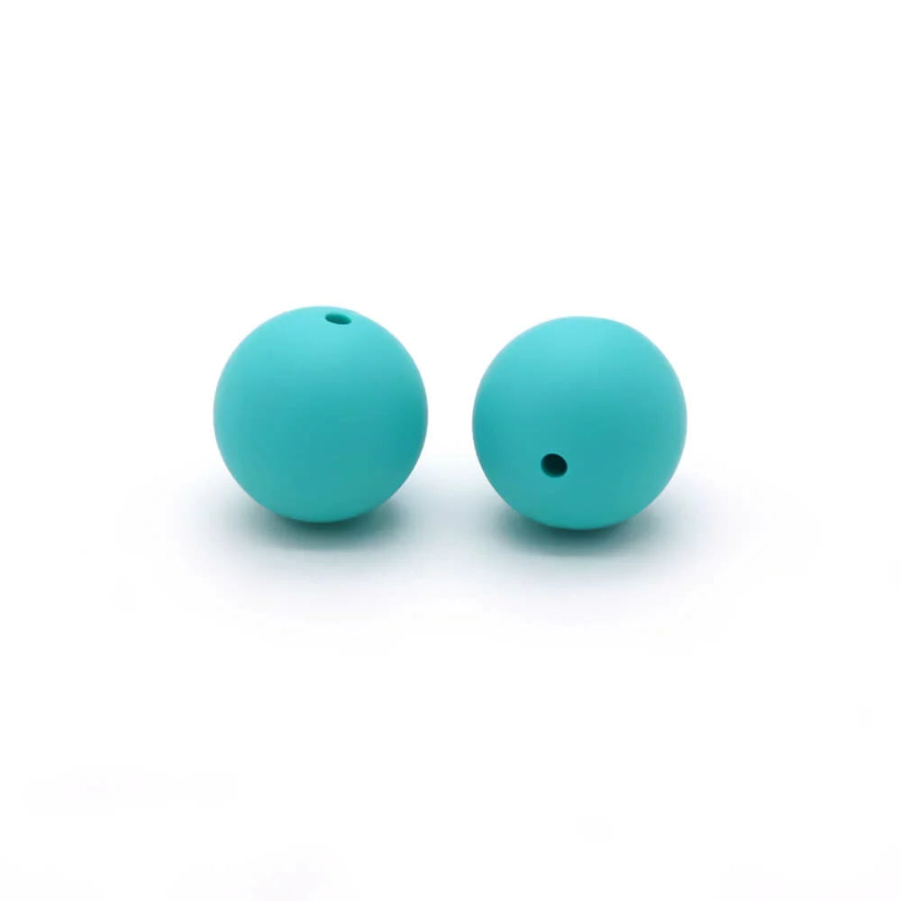 12mm Round Silicone Beads