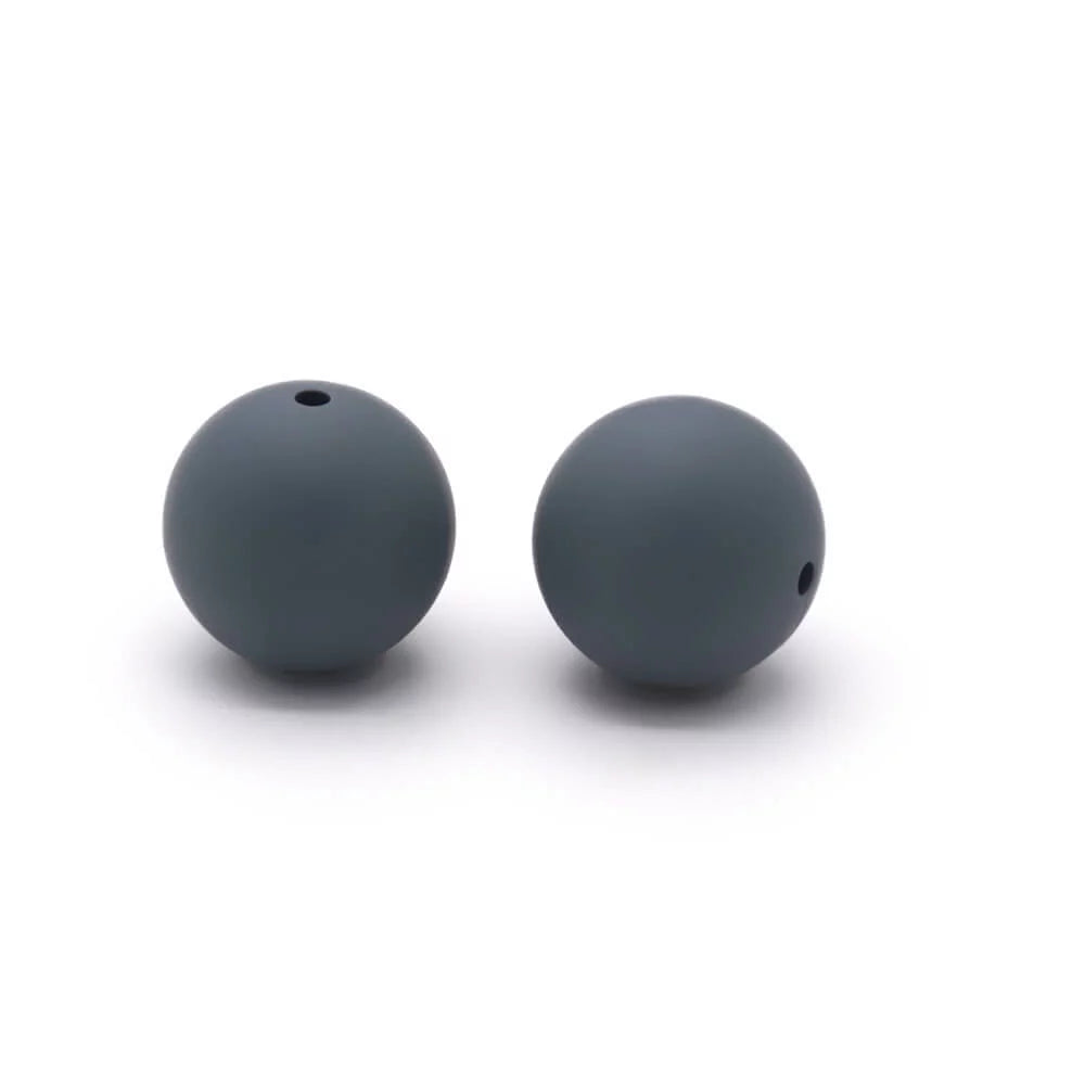 12mm Round Silicone Beads