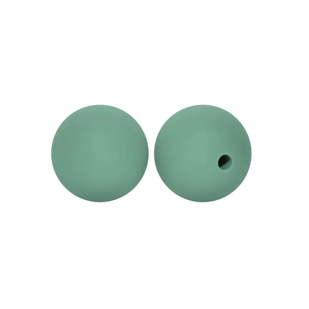 12mm Round Silicone Beads
