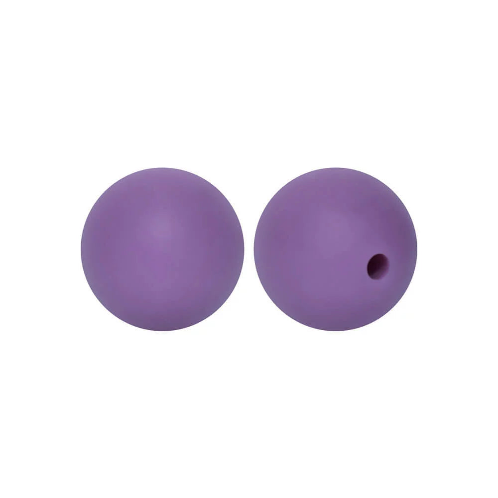 12mm Round Silicone Beads