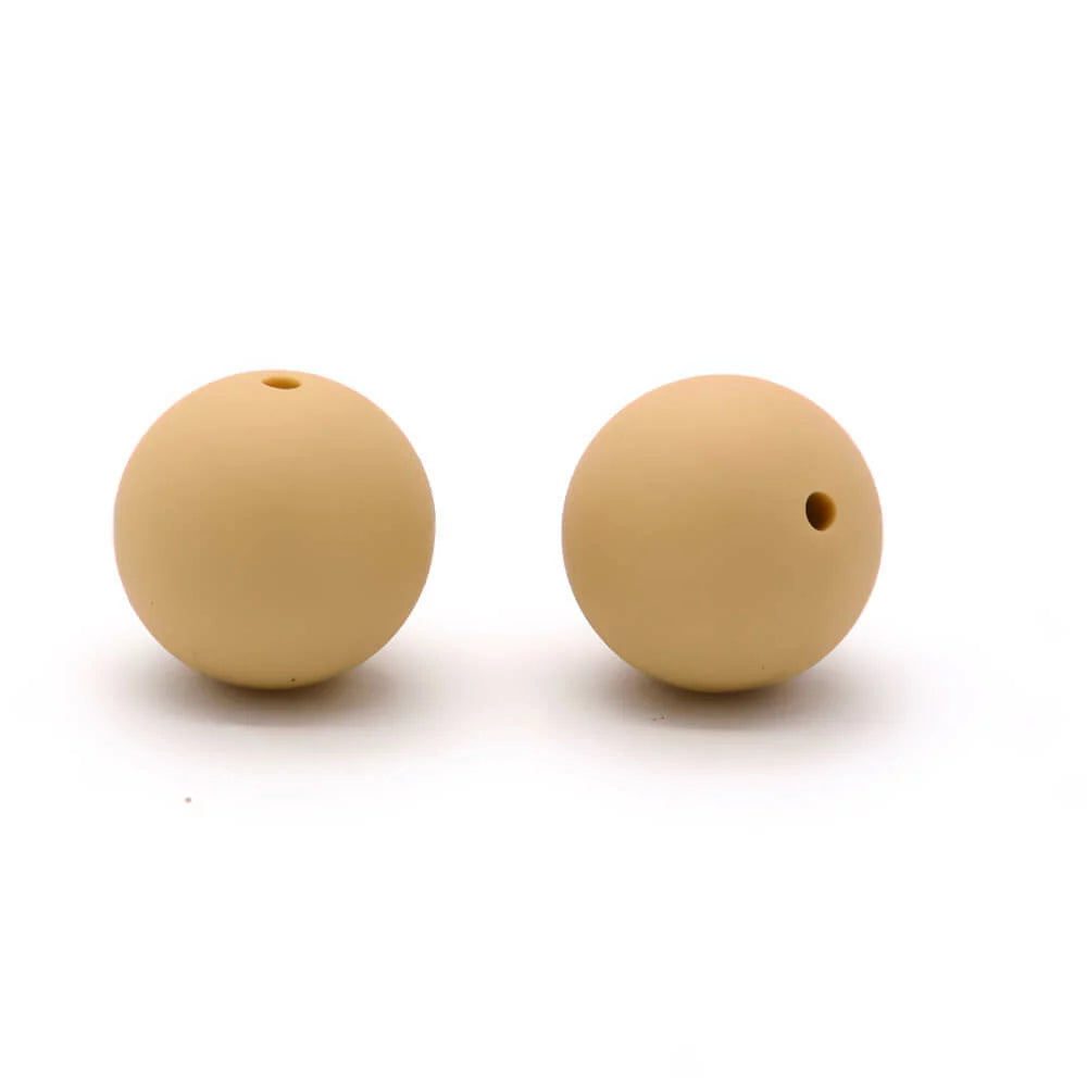 12mm Round Silicone Beads