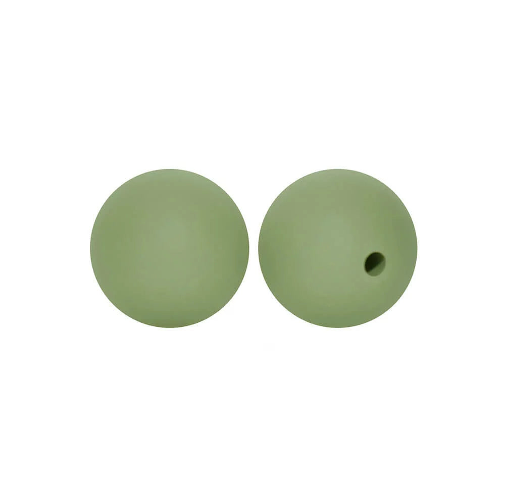 12mm Round Silicone Beads