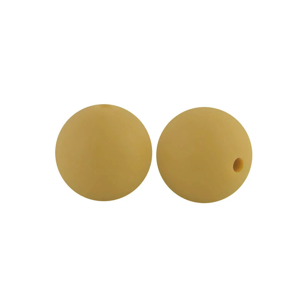 12mm Round Silicone Beads