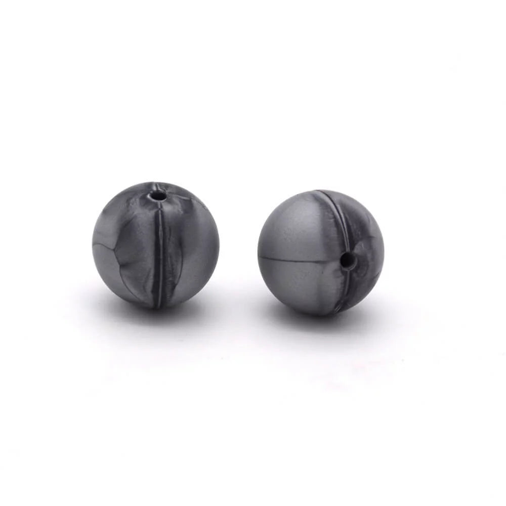 12mm Round Silicone Beads