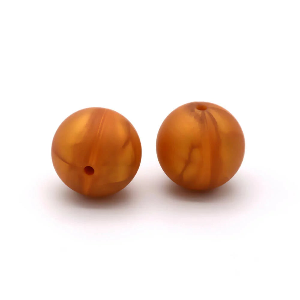12mm Round Silicone Beads