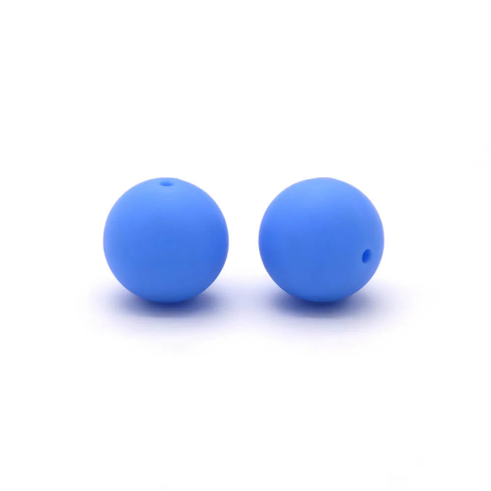 12mm Round Silicone Beads