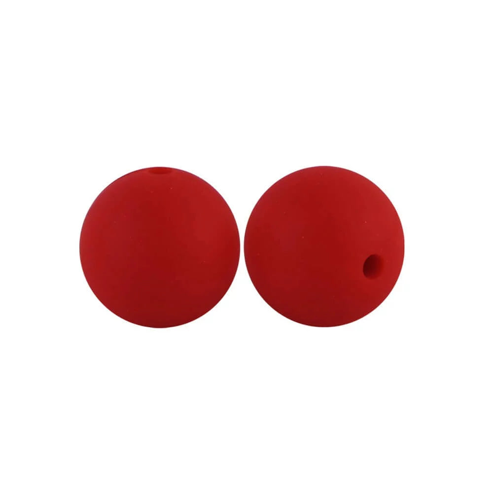 12mm Round Silicone Beads