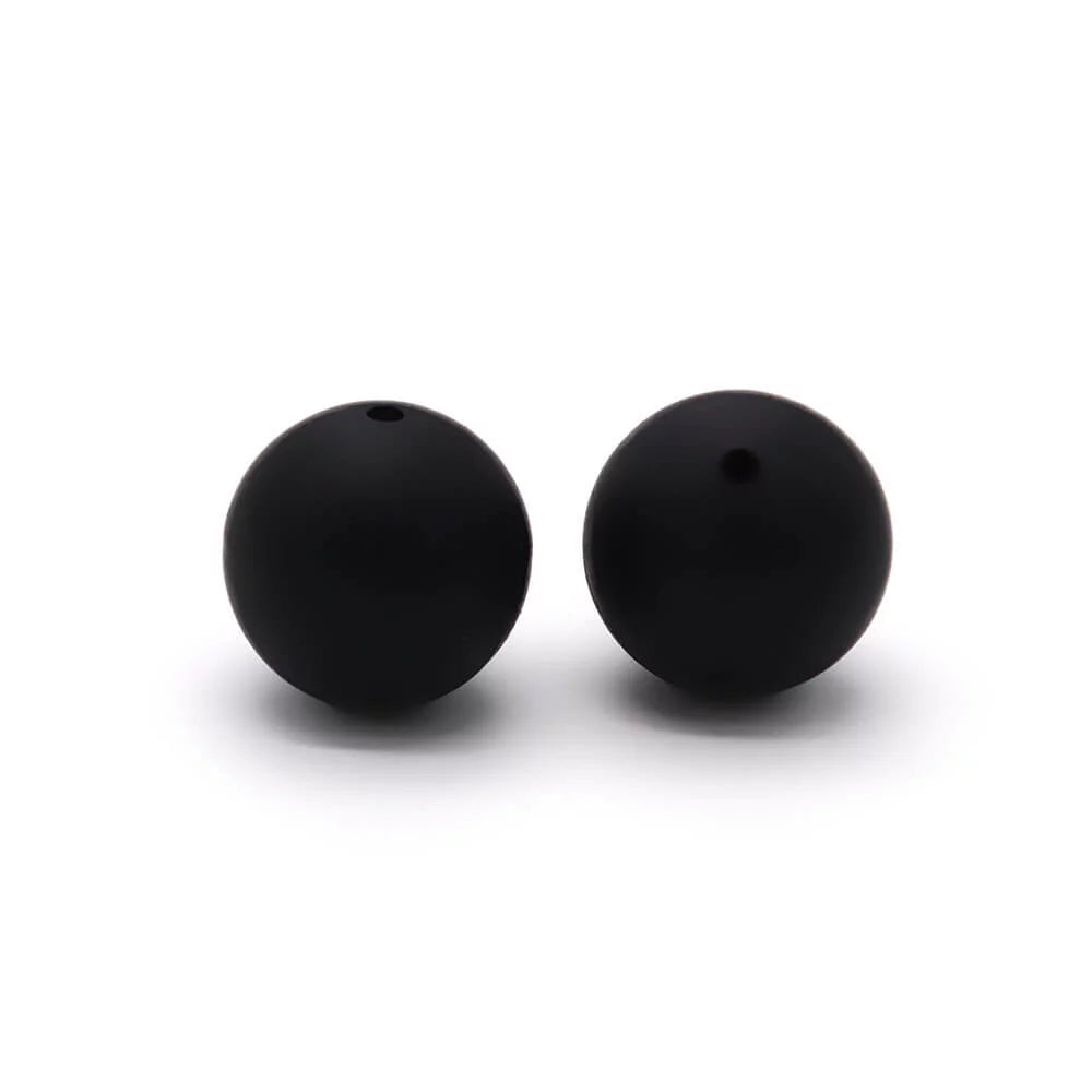 12mm Round Silicone Beads