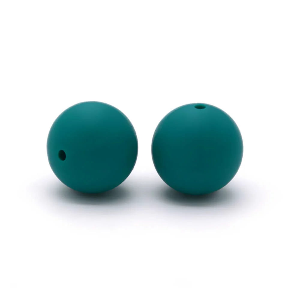 12mm Round Silicone Beads
