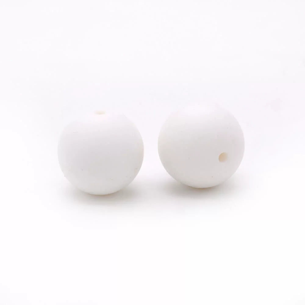 12mm Round Silicone Beads