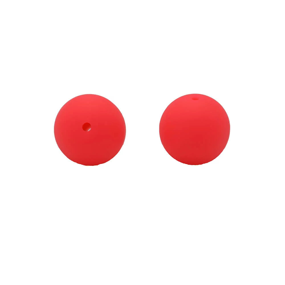 12mm Round Silicone Beads