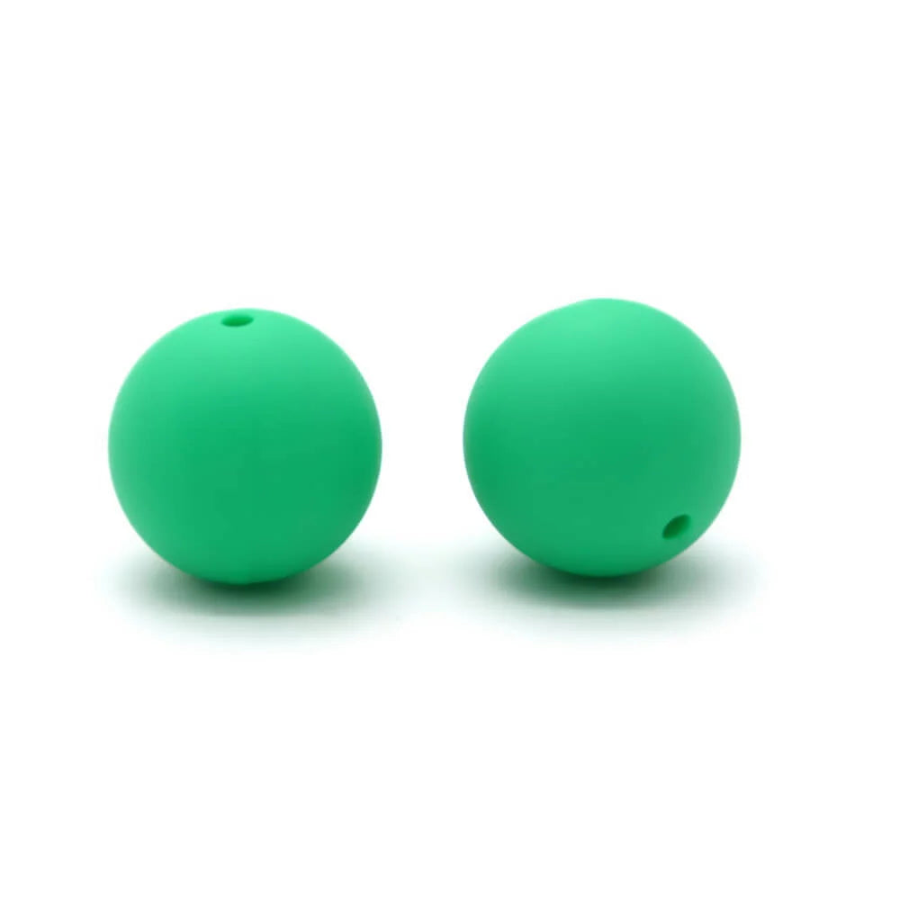 12mm Round Silicone Beads
