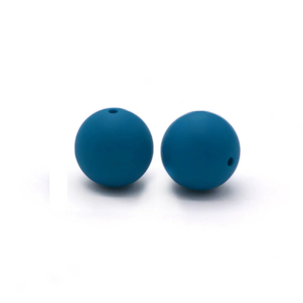 12mm Round Silicone Beads