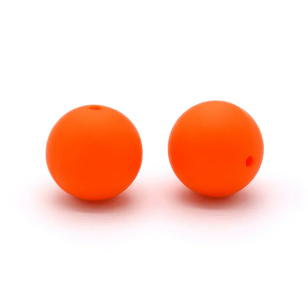 12mm Round Silicone Beads