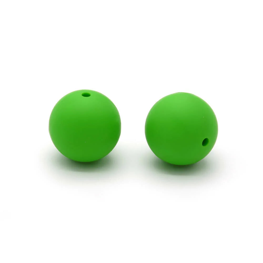 12mm Round Silicone Beads