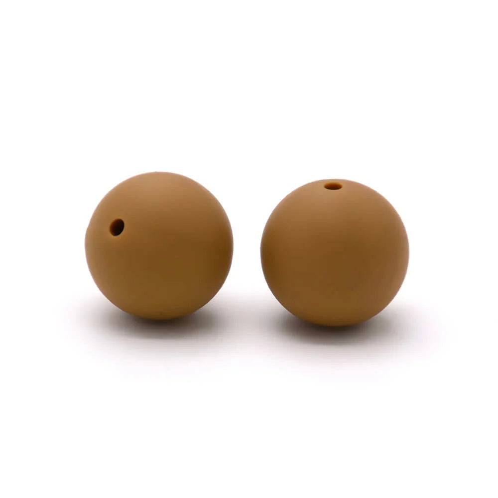 12mm Round Silicone Beads