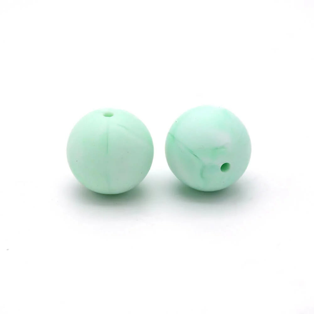 12mm Round Silicone Beads