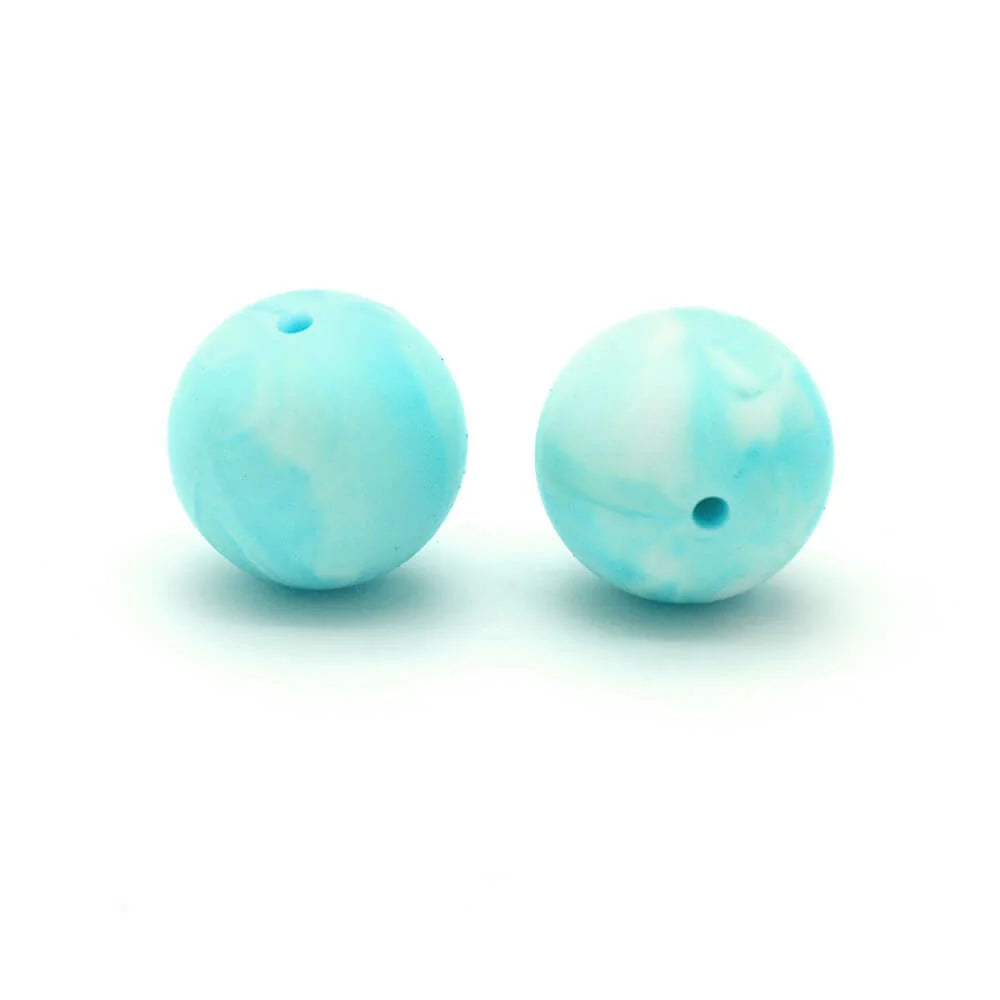 12mm Round Silicone Beads