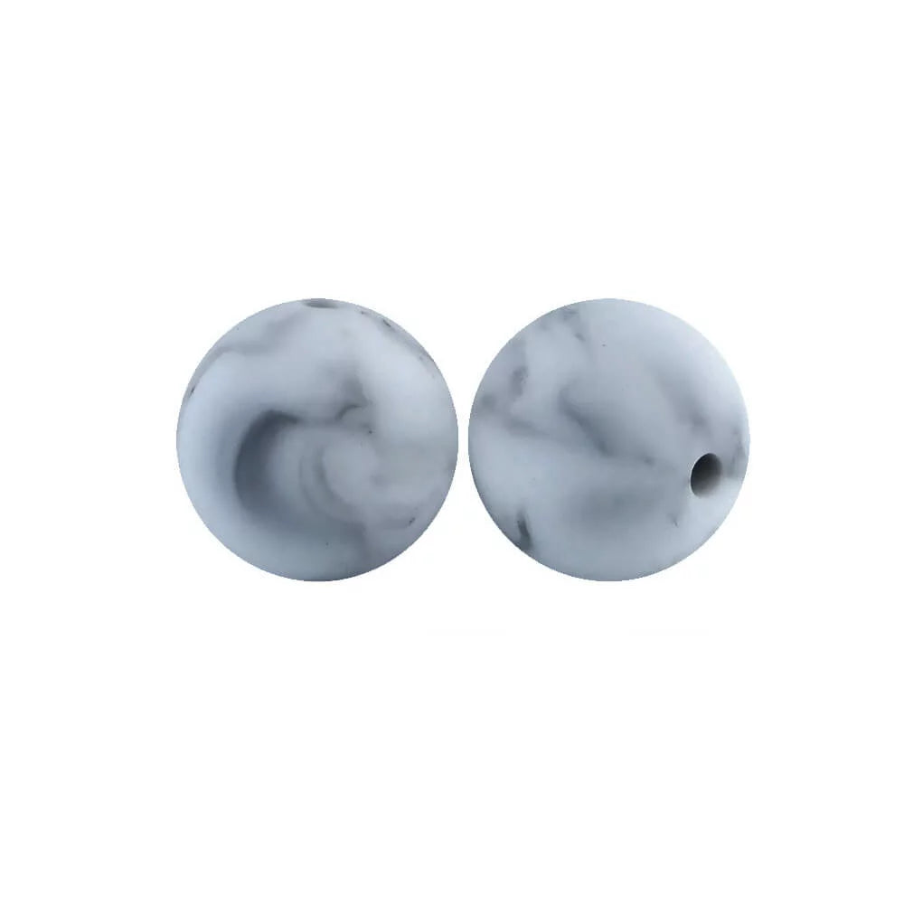12mm Round Silicone Beads