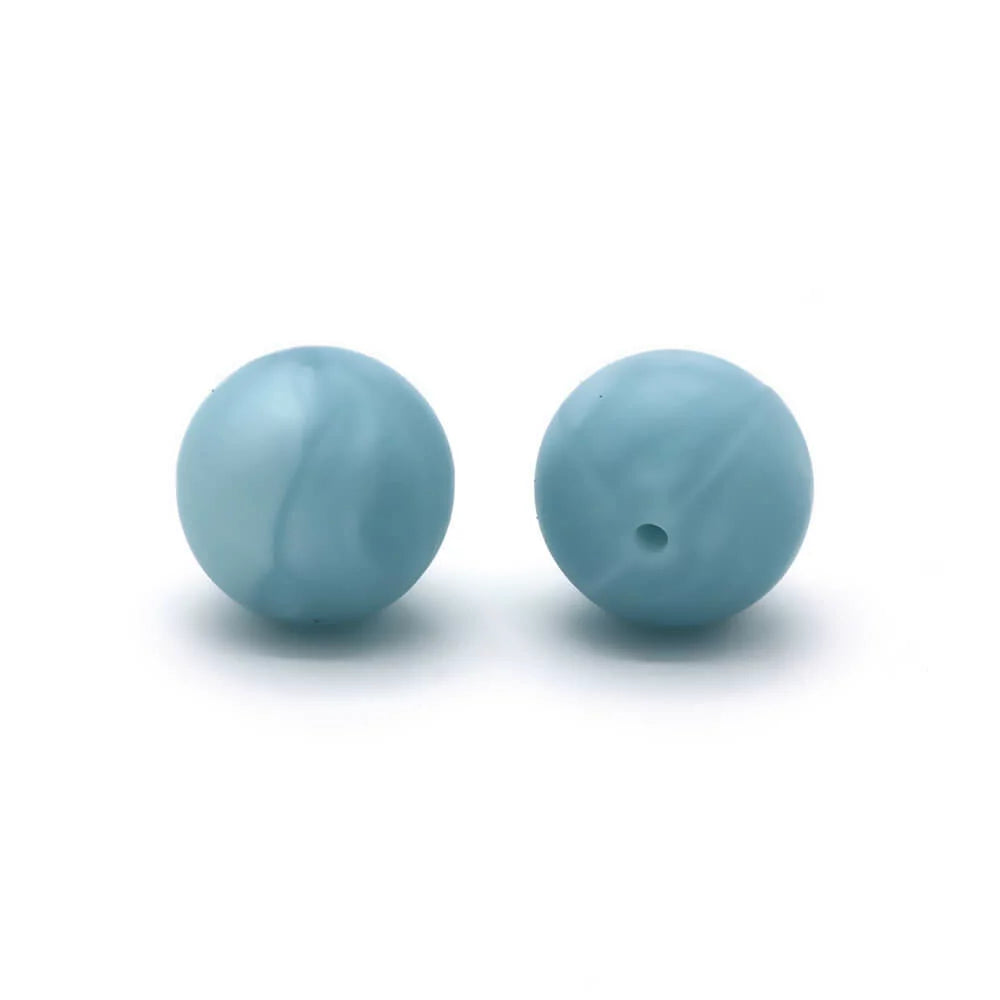 12mm Round Silicone Beads