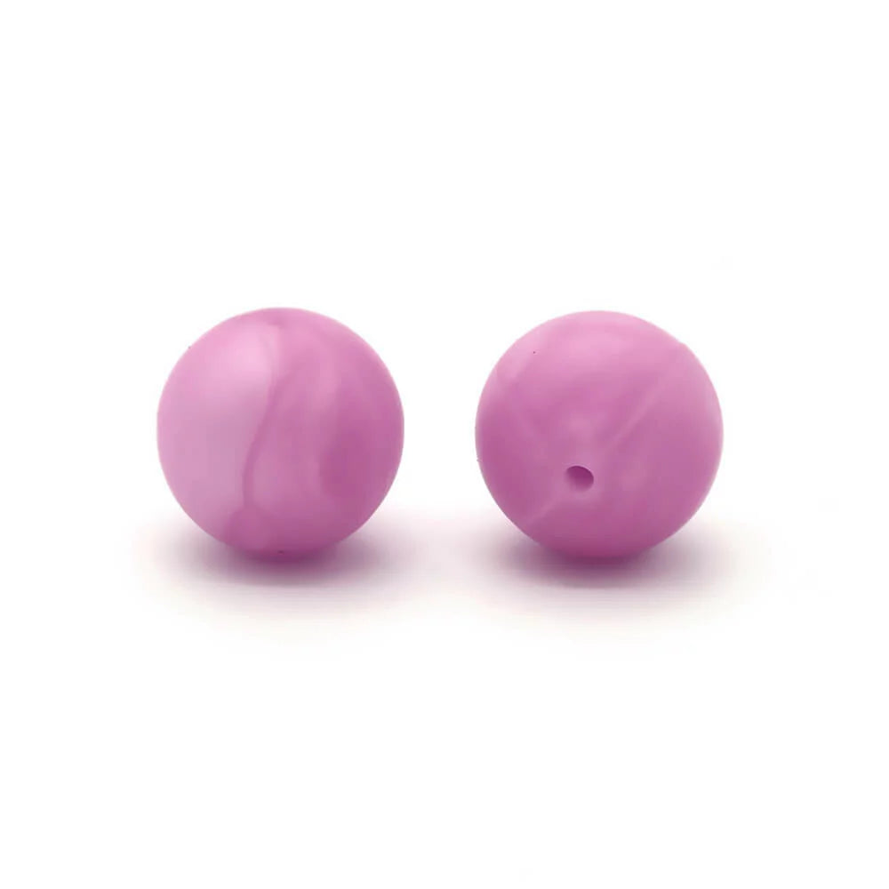 12mm Round Silicone Beads