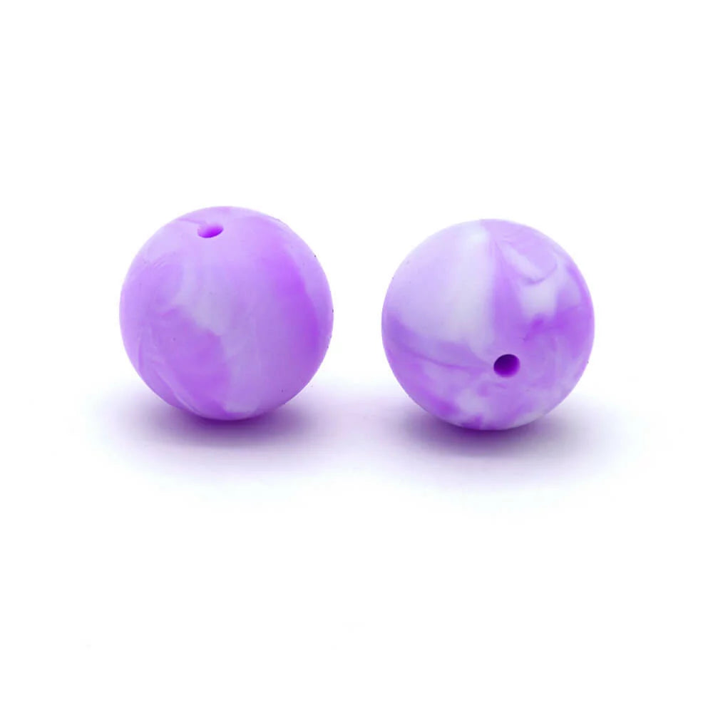 12mm Round Silicone Beads