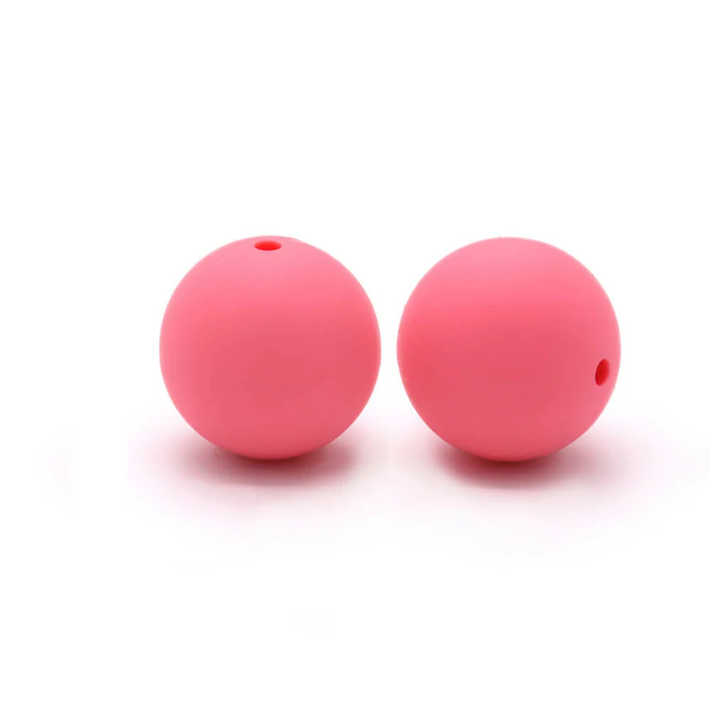 12mm Round Silicone Beads