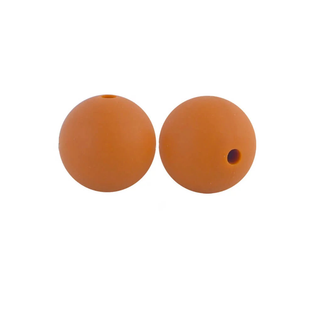 12mm Round Silicone Beads