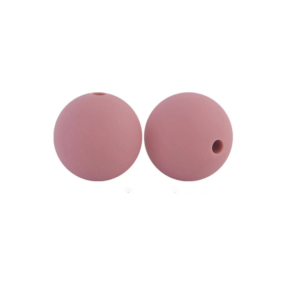 12mm Round Silicone Beads