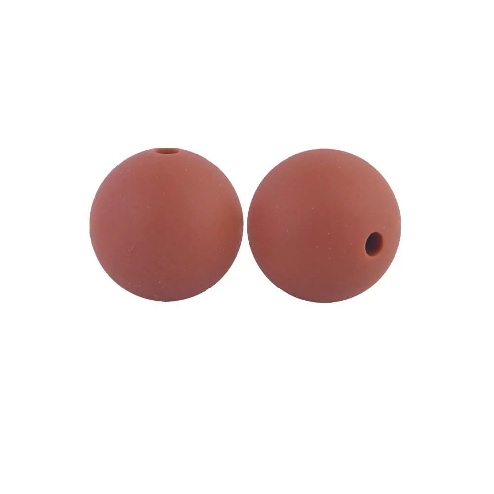 12mm Round Silicone Beads