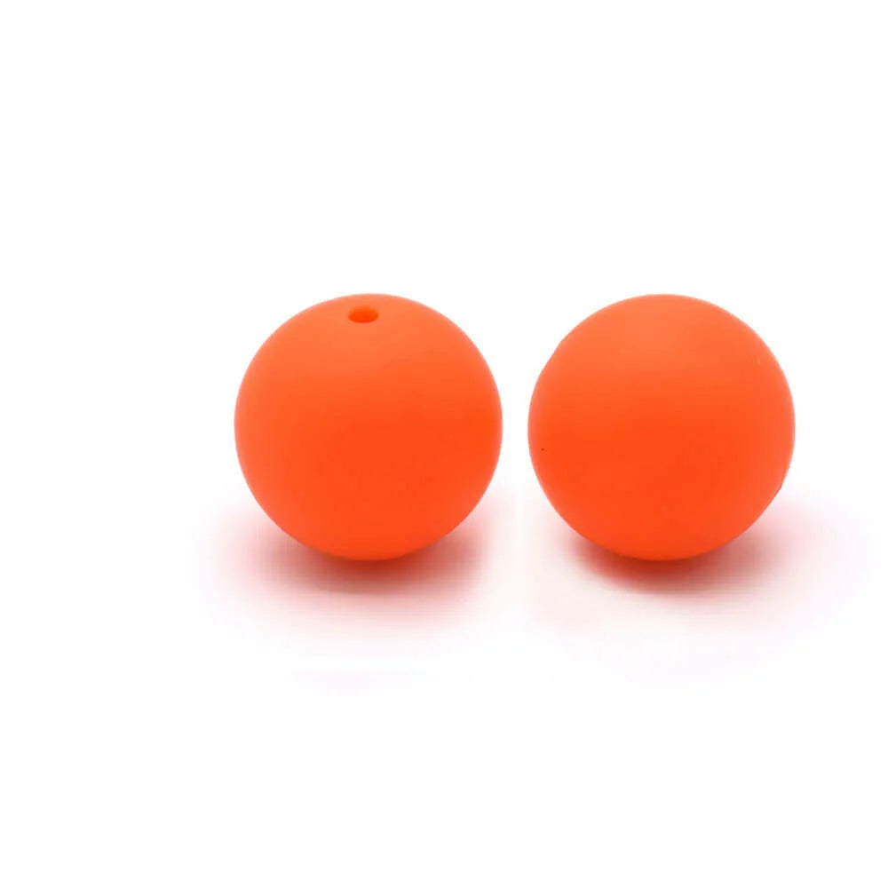 12mm Round Silicone Beads