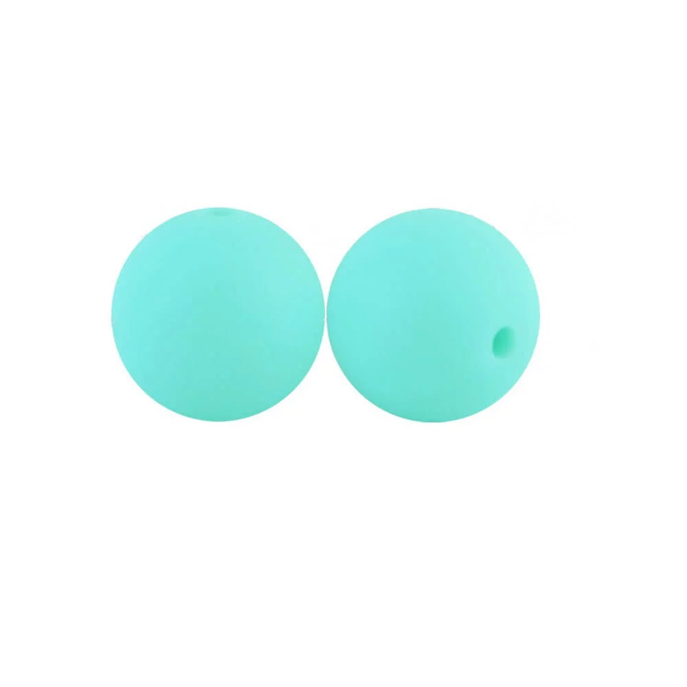 12mm Round Silicone Beads
