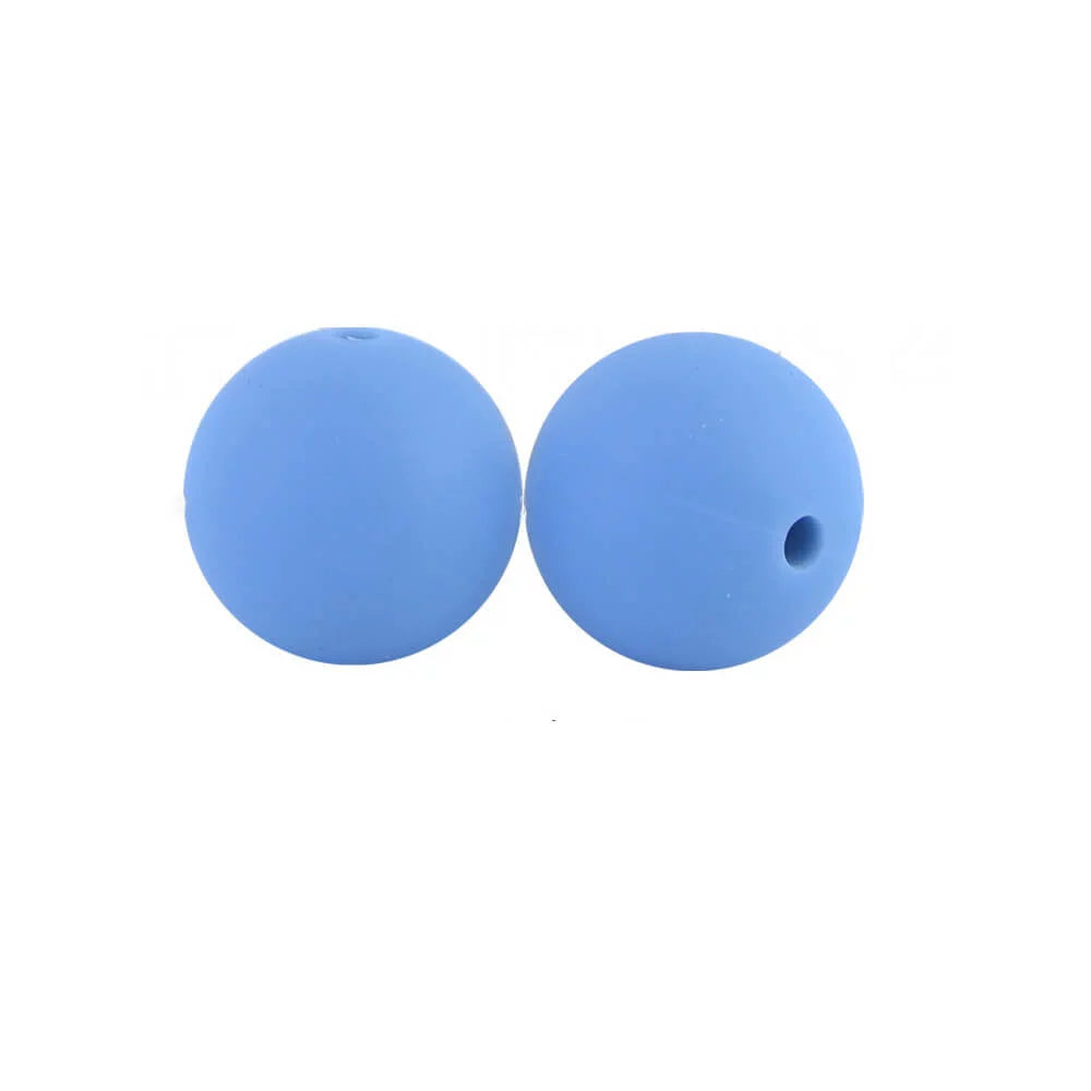 12mm Round Silicone Beads