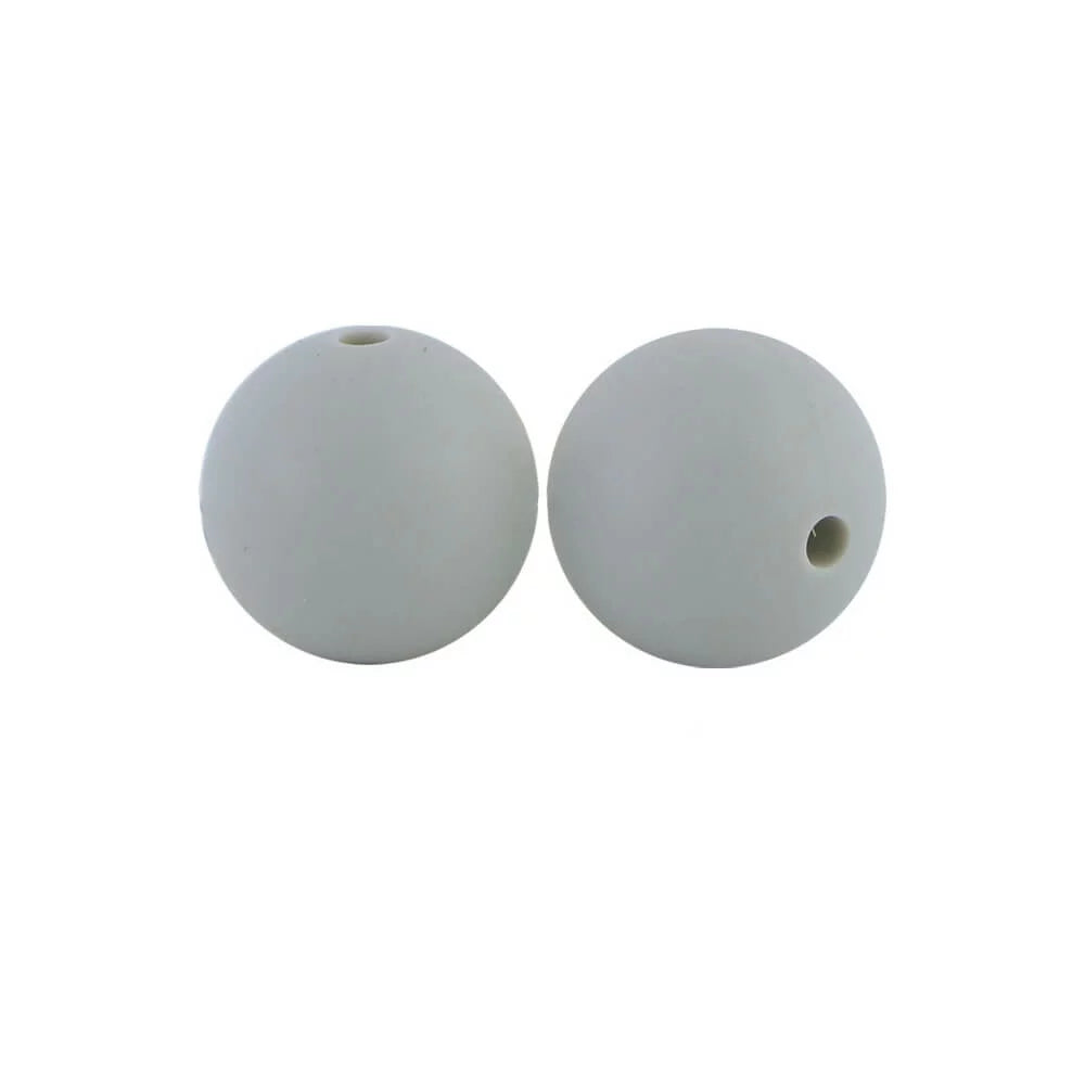 12mm Round Silicone Beads