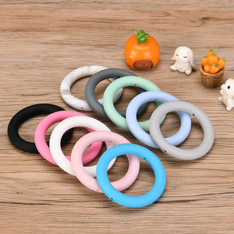 65mm Round Silicone Rings