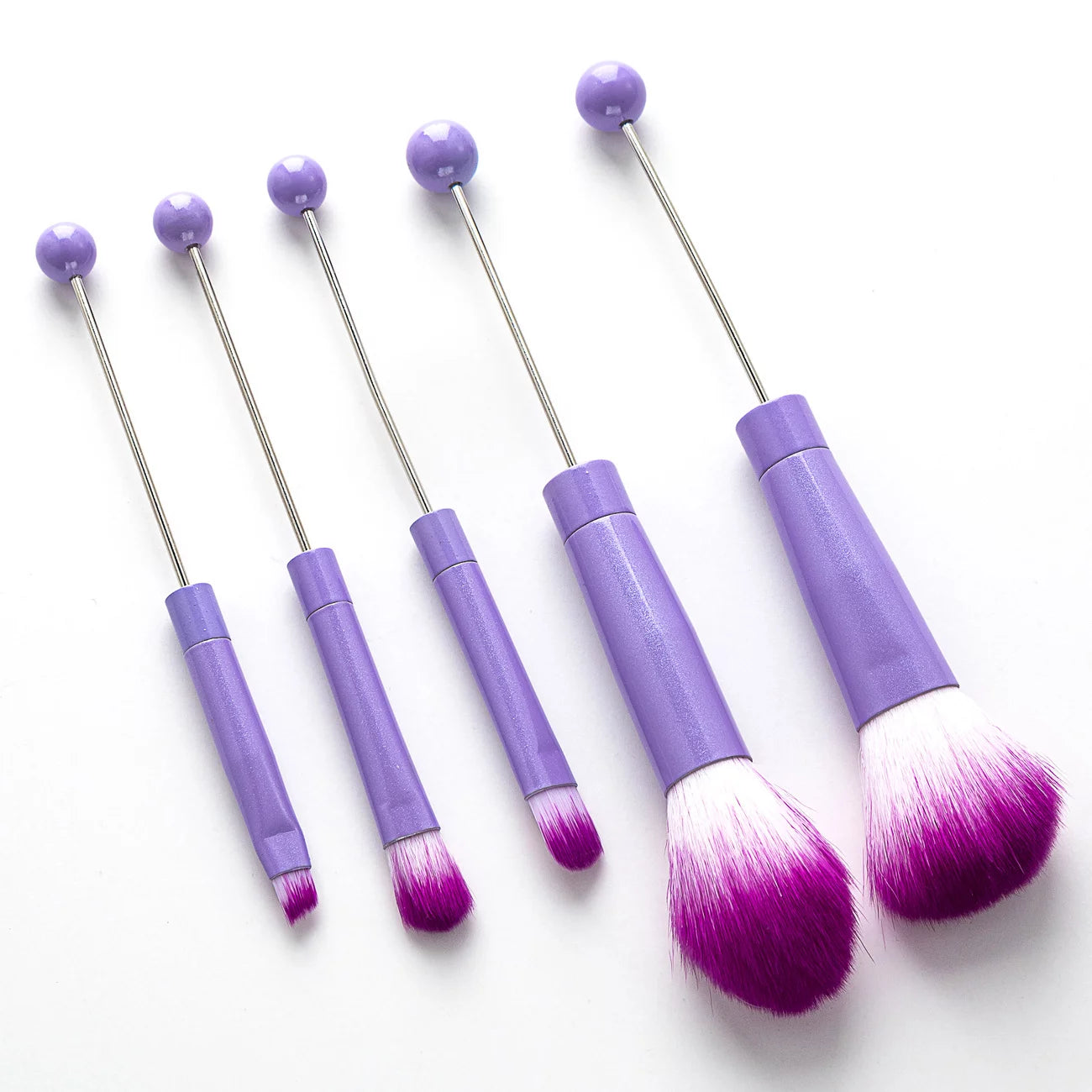 Beadable 5pcs Makeup Brush Set Makeup Tools