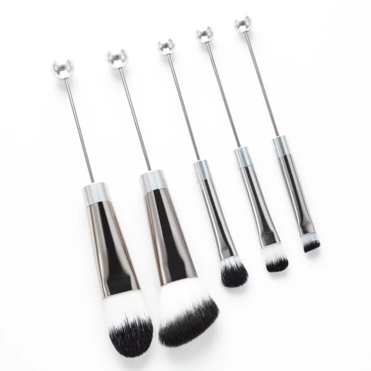 Beadable 5pcs Makeup Brush Set Makeup Tools