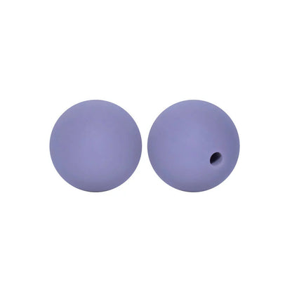 12mm Round Silicone Beads