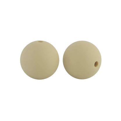 12mm Round Silicone Beads