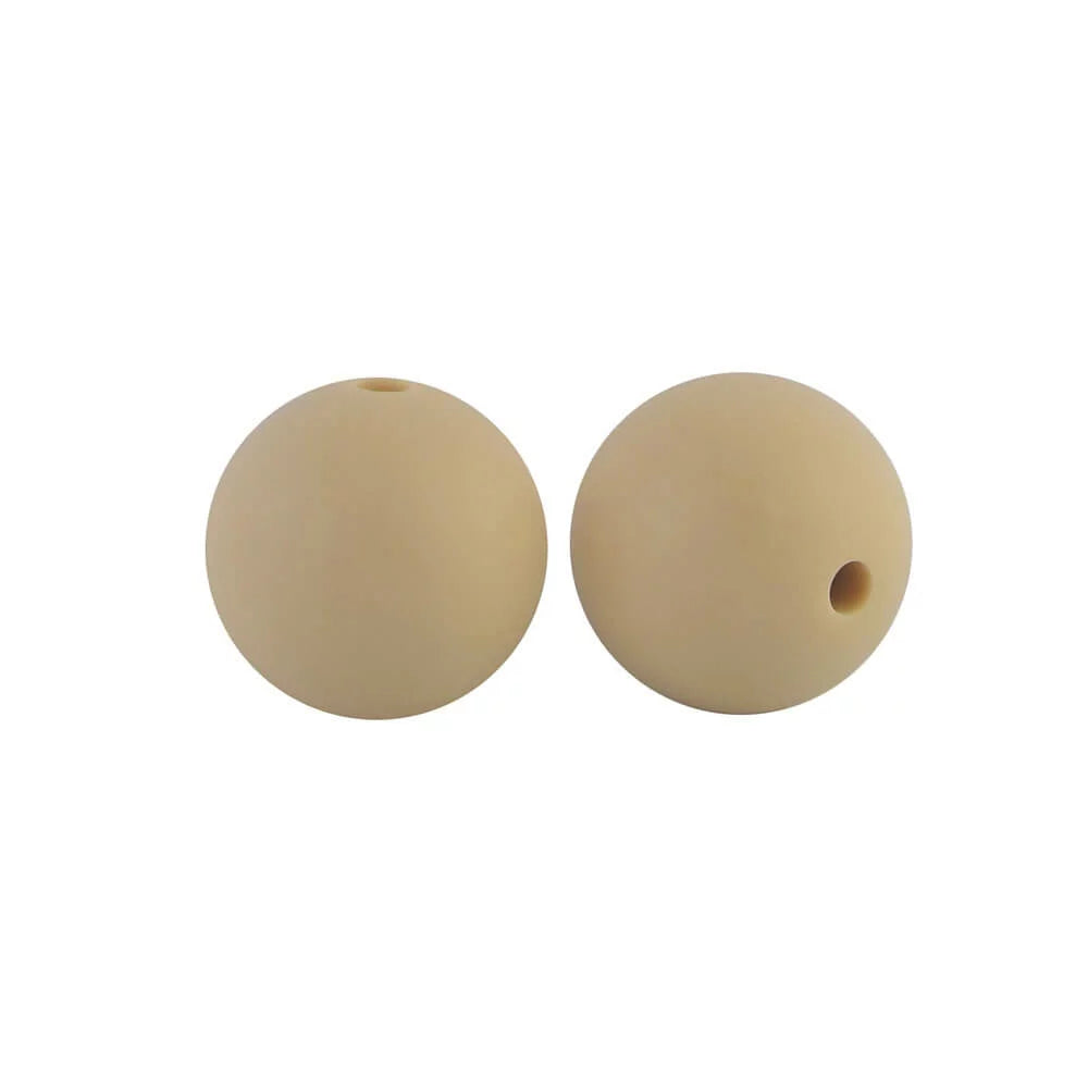 12mm Round Silicone Beads
