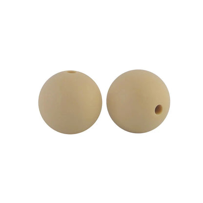 12mm Round Silicone Beads