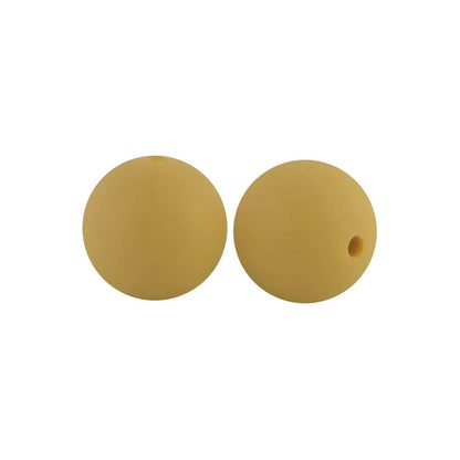 12mm Round Silicone Beads