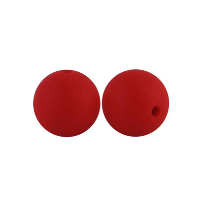 12mm Round Silicone Beads