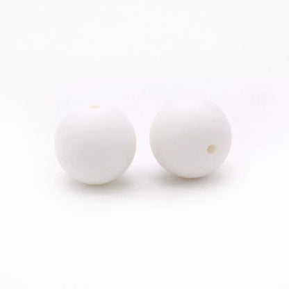 12mm Round Silicone Beads