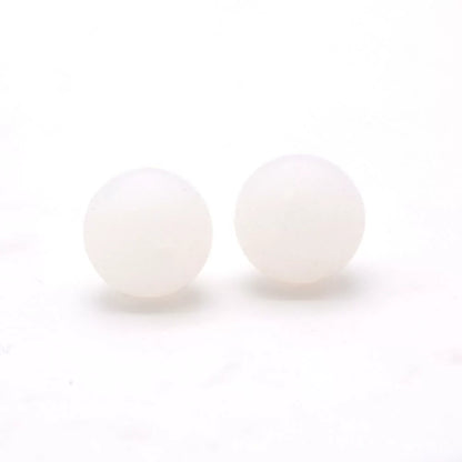 15mm Round Silicone Beads