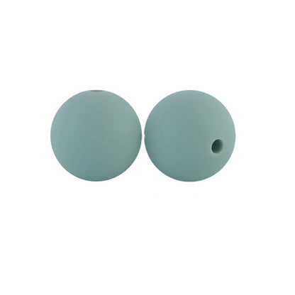12mm Round Silicone Beads