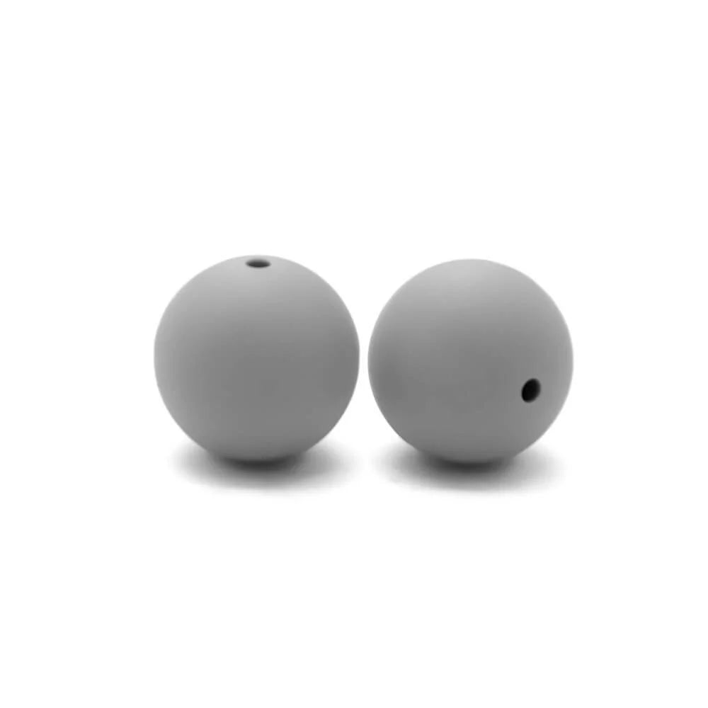 12mm Round Silicone Beads