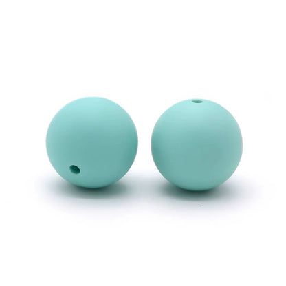 15mm Round Silicone Beads