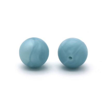 12mm Round Silicone Beads