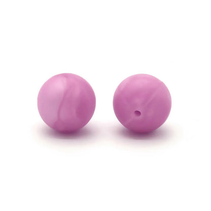 12mm Round Silicone Beads